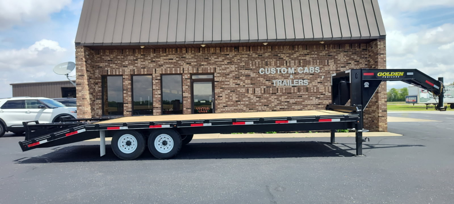 New 2026 Golden Trailers 20+5 14K Flatbed Trailer