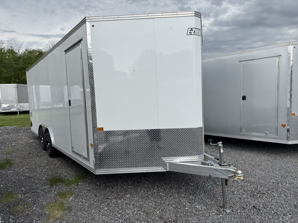 New 2026 E-Z Hauler EZEC8.5X20CH XLT PRO Car Hauler 6 FOOT 10 INTERIOR HEIGHT FREE ALUMINUM WHEEL UPGRADE
