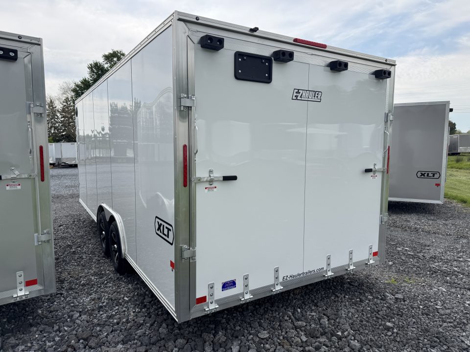 New 2026 E-Z Hauler EZEC8.5X20CH XLT PRO Car Hauler 6 FOOT 10 INTERIOR HEIGHT FREE ALUMINUM WHEEL UPGRADE
