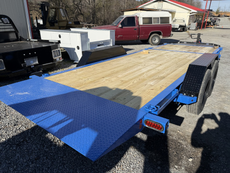 New 2026 Liberty LT Tilt Trailer 22’ FORK HOLDERS & TOOL BOX 8K AXLES 17.5K G.V.W.R.