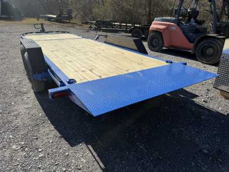New 2026 Liberty LT Tilt Trailer 22’ FORK HOLDERS & TOOL BOX 8K AXLES 17.5K G.V.W.R.
