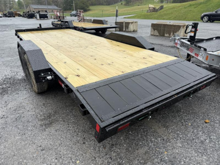 New 2026 Liberty Lc Car Hauler 18’ SLIDE OUT RAMPS TOOL BOX