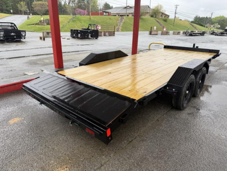 New 2026 Liberty Lc Car Hauler 18’ SLIDE OUT RAMPS TOOL BOX
