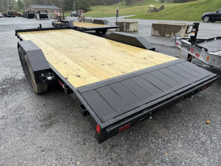 New 2026 Liberty Lc Car Hauler 18’ SLIDE OUT RAMPS TOOL BOX