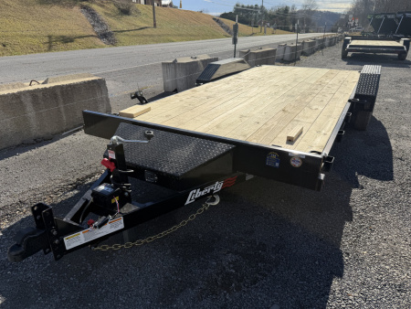 New 2026 Liberty Lc Car Hauler 18’ SLIDE OUT RAMPS TOOL BOX