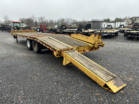 Used 2015 Cam Superline 102X25 25.9K Deckover Flatbed Trailer