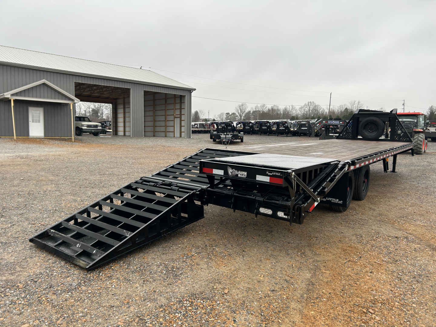 Used 2025 Doolittle 102"X30' 25.5K Gooseneck Flatbed Trailer