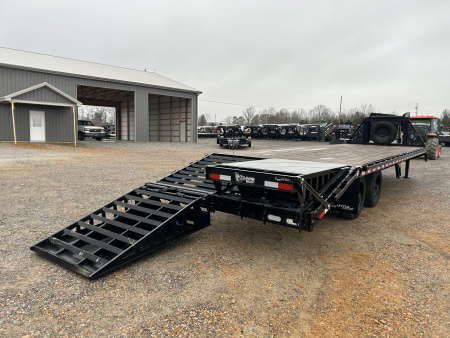 Used 2025 Doolittle 102"X30' 25.5K Gooseneck Flatbed Trailer