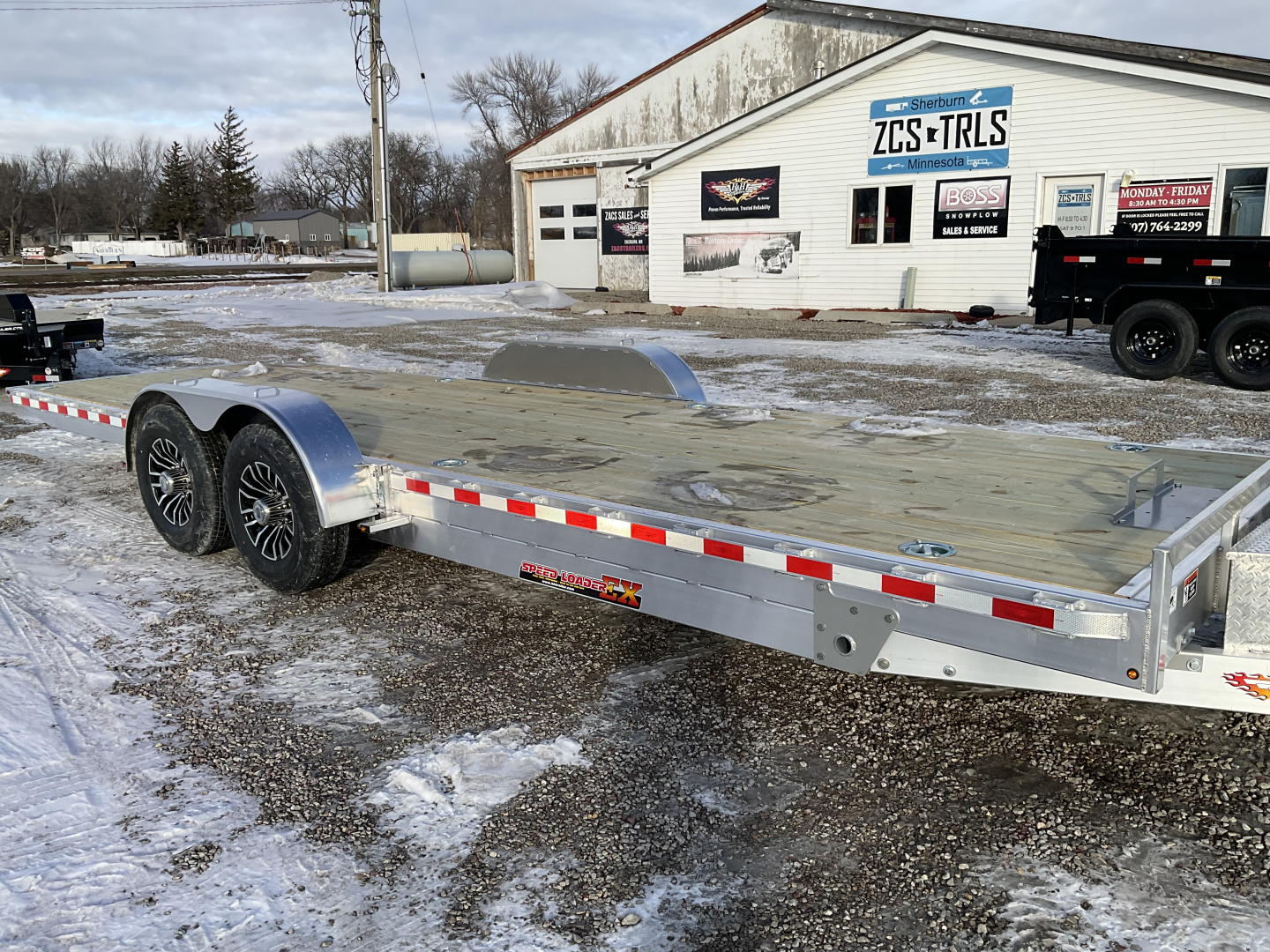 New 2026 H&H Trailers H8224EXLA-140 Car Hauler