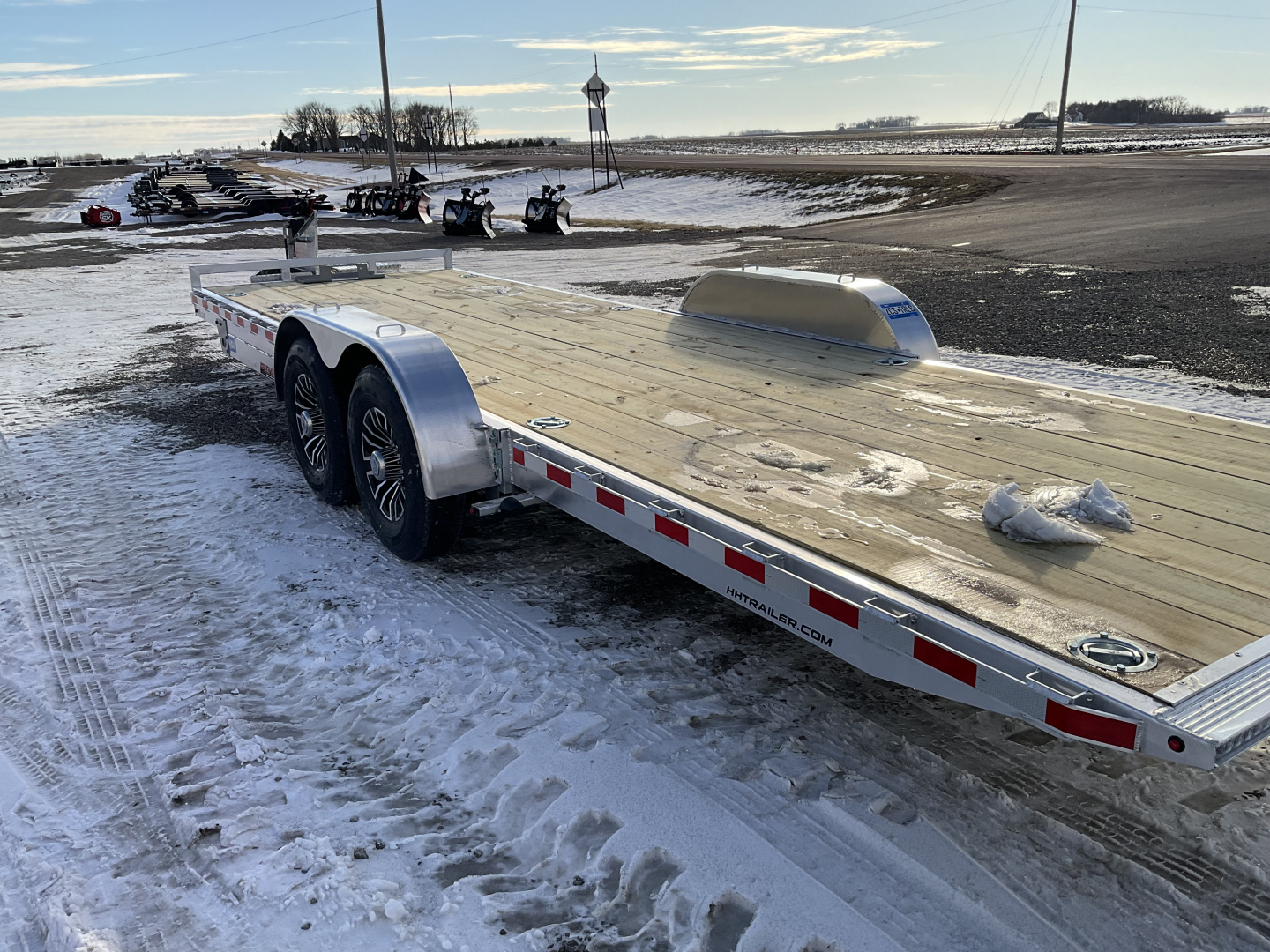 New 2026 H&H Trailers H8224EXLA-140 Car Hauler