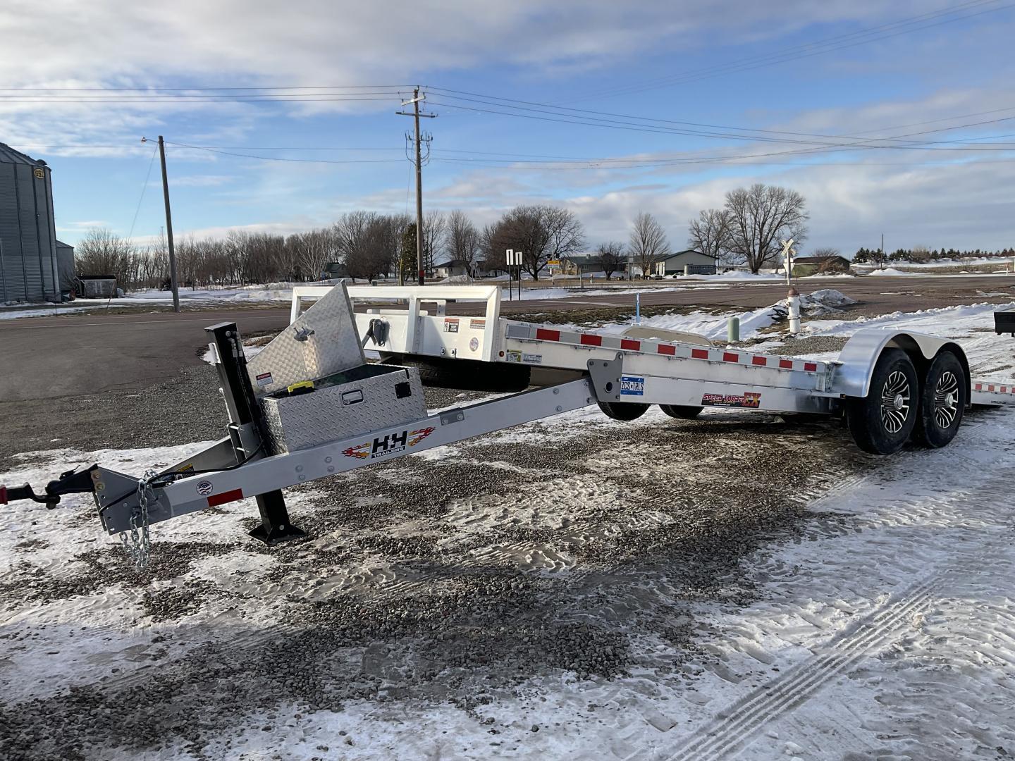 New 2026 H&H Trailers H8224EXLA-140 Car Hauler