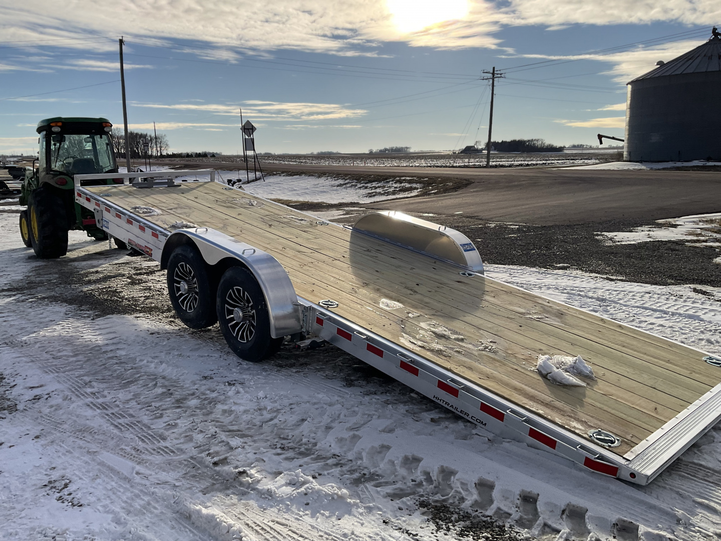 New 2026 H&H Trailers H8224EXLA-140 Car Hauler