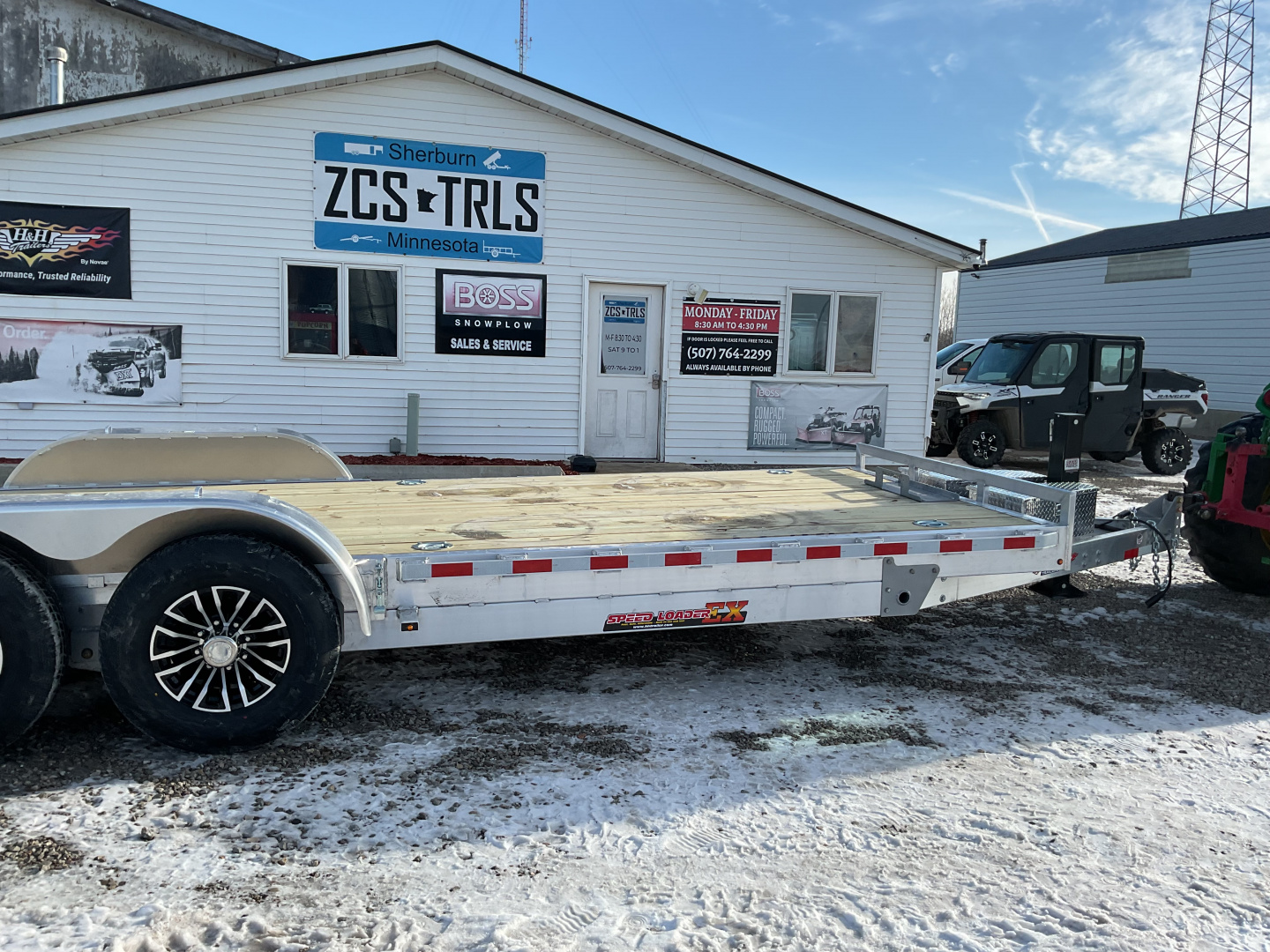 New 2026 H&H Trailers H8224EXLA-140 Car Hauler