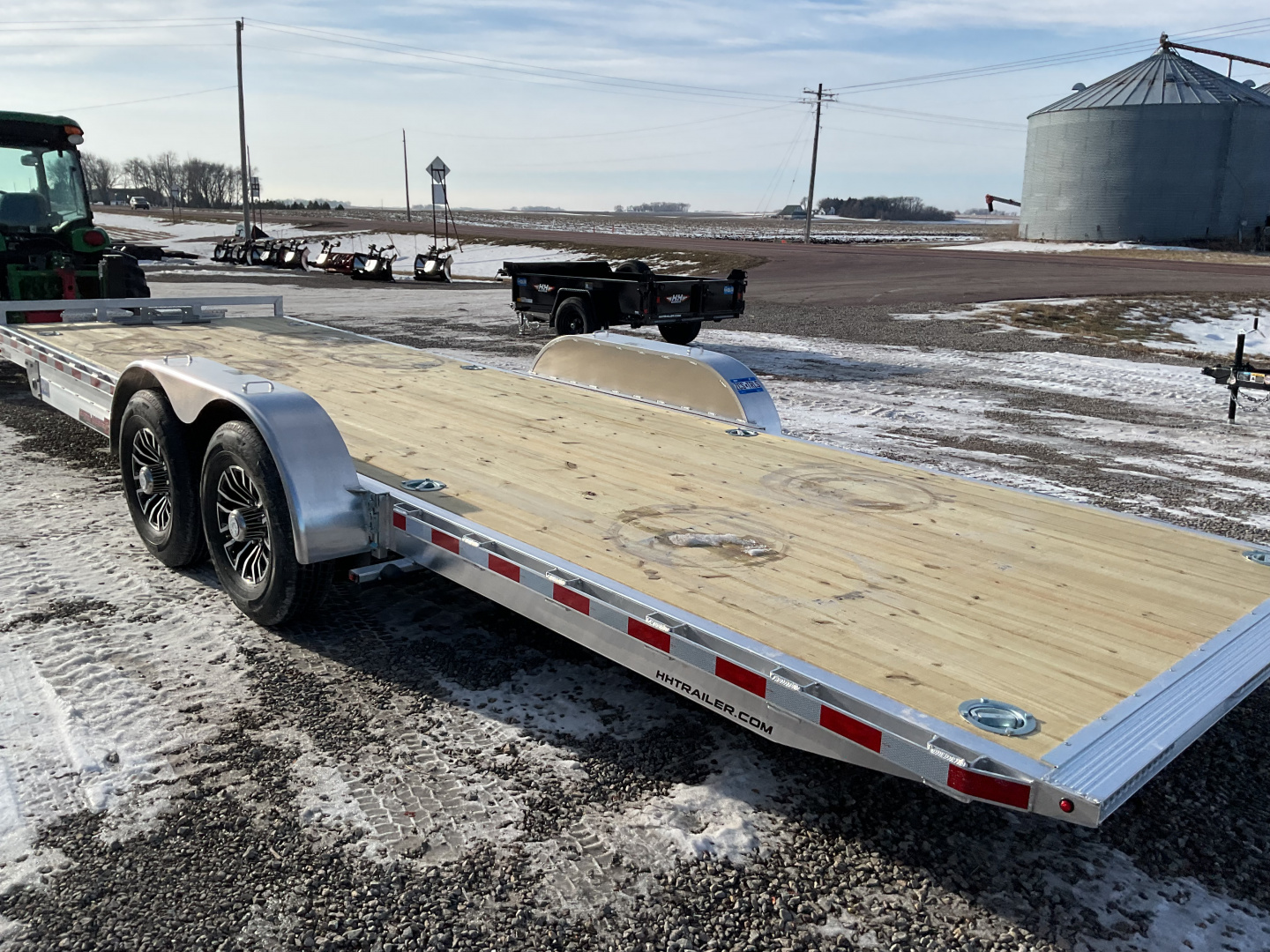 New 2026 H&H Trailers H8224EXLA-140 Car Hauler