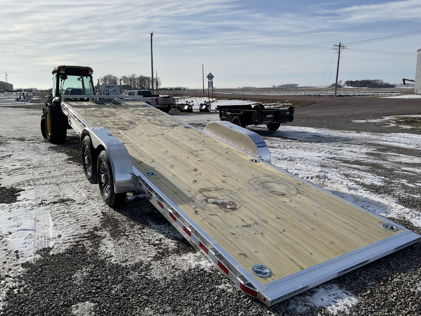 New 2026 H&H Trailers H8224EXLA-140 Car Hauler