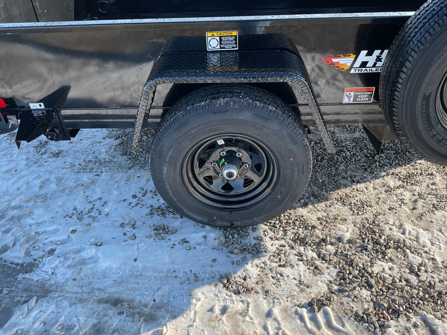 New 2026 H&H Trailers H6208UD-15-052 Dump Trailer