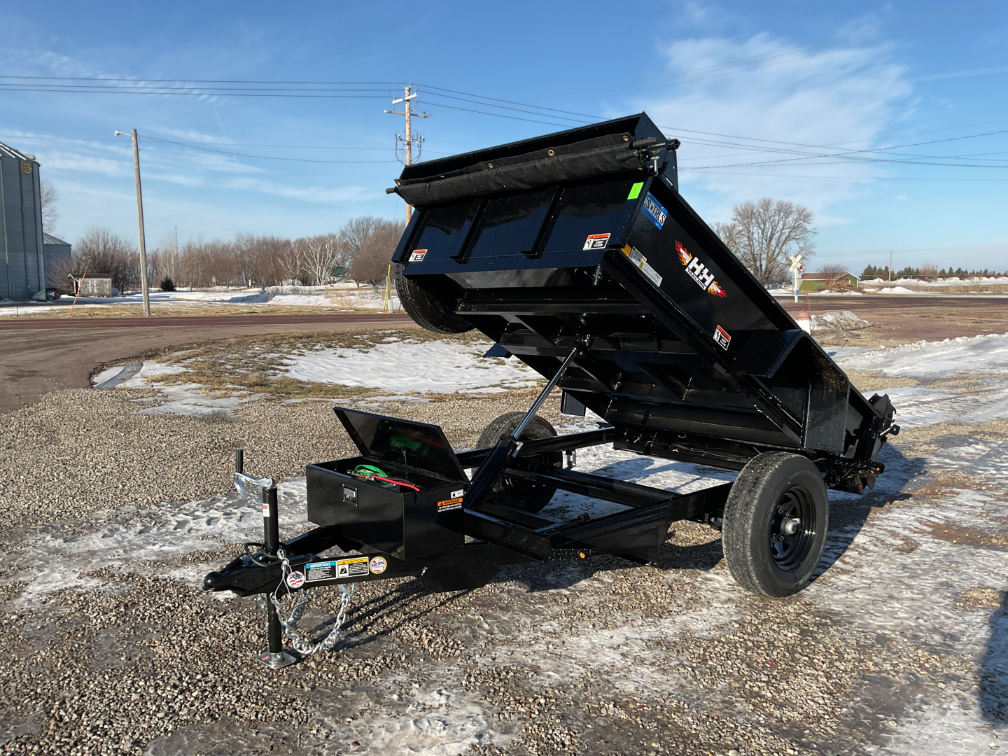 New 2026 H&H Trailers H6208UD-15-052 Dump Trailer