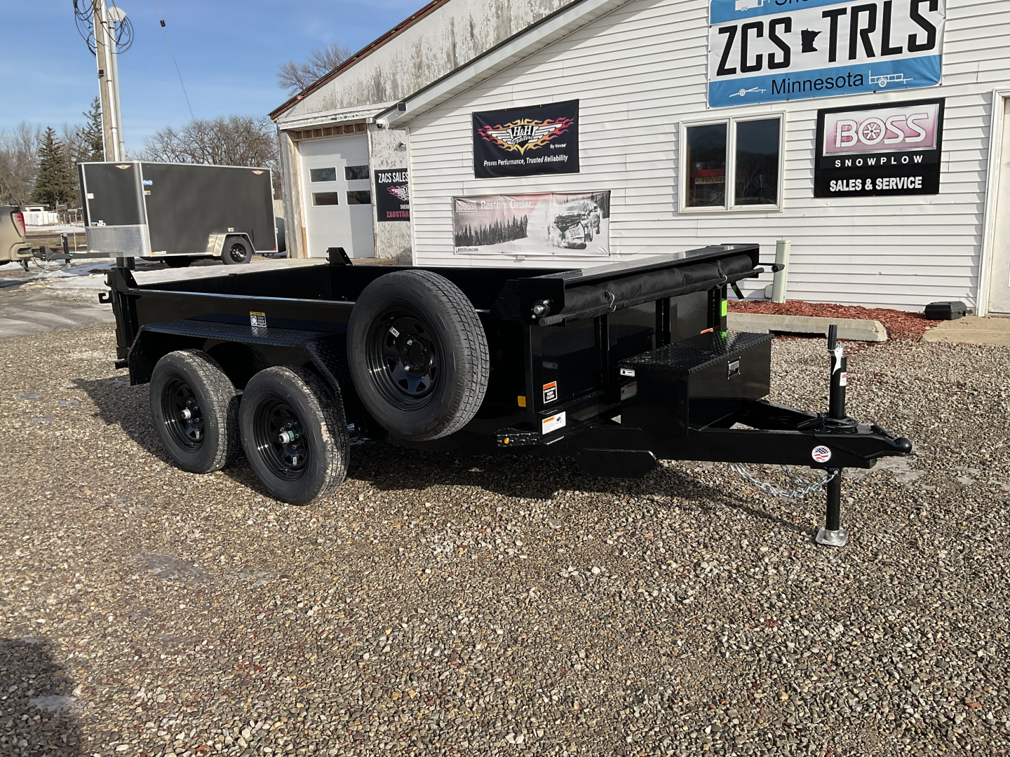 New 2026 H&H Trailers H6210UD-15-070 Dump Trailer