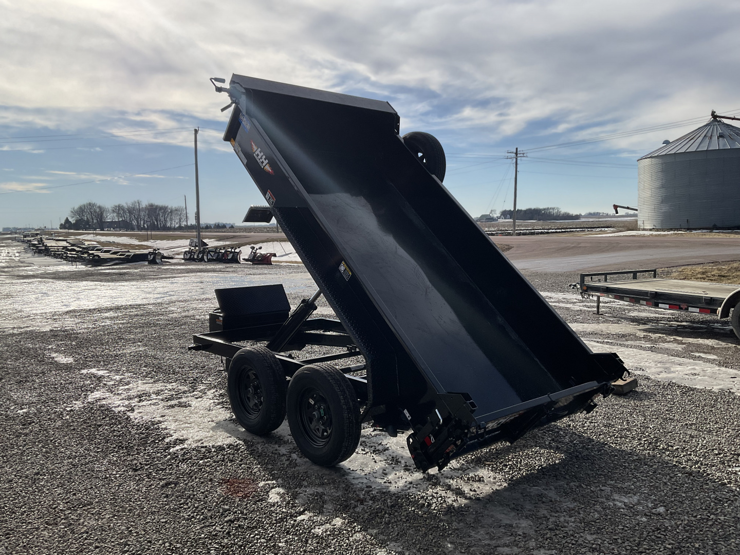 New 2026 H&H Trailers H6210UD-15-070 Dump Trailer