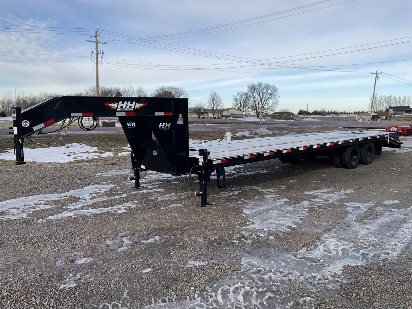 New 2026 H&H Trailers H25+5SDBCL-GN-259 Equipment Trailer
