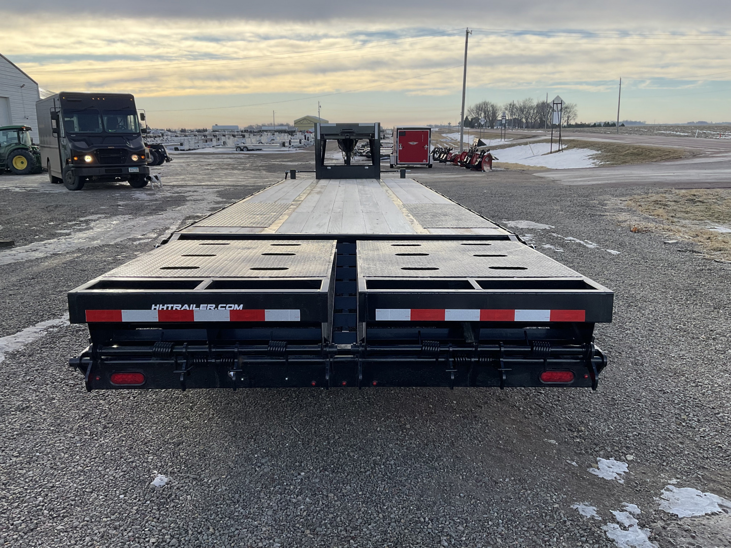 New 2026 H&H Trailers H25+5SDBCL-GN-259 Equipment Trailer