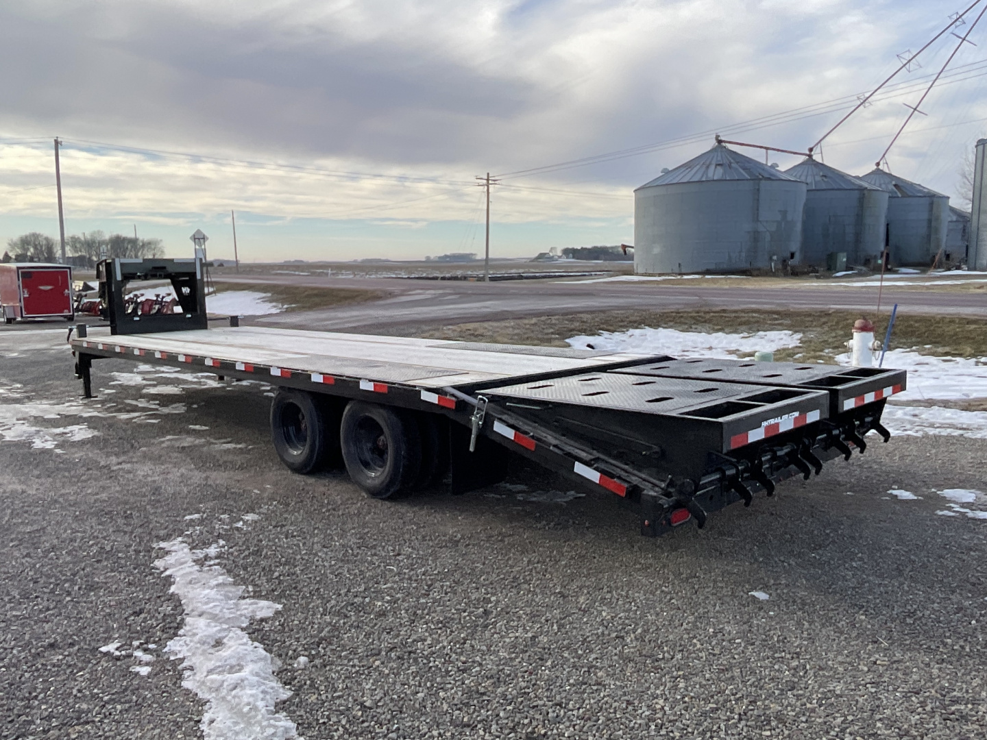 New 2026 H&H Trailers H25+5SDBCL-GN-259 Equipment Trailer