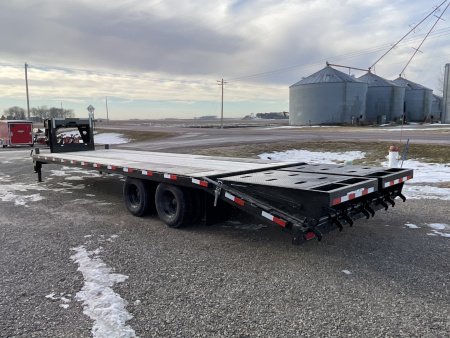 New 2026 H&H Trailers H25+5SDBCL-GN-259 Equipment Trailer