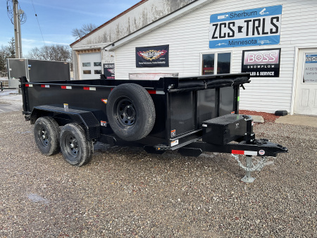 New 2026 H&H Trailers H7612UD-24-100 Dump Trailer