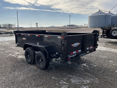 New 2026 H&H Trailers H7612UD-24-100 Dump Trailer
