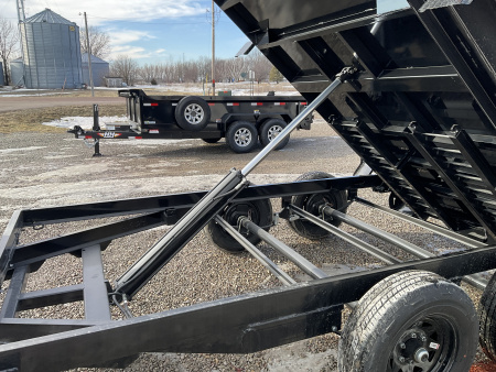 New 2026 H&H Trailers H7612UD-24-100 Dump Trailer