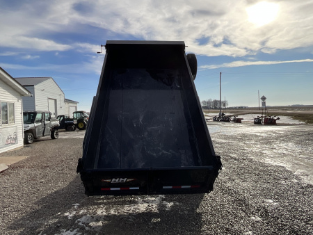 New 2026 H&H Trailers H7612UD-24-100 Dump Trailer