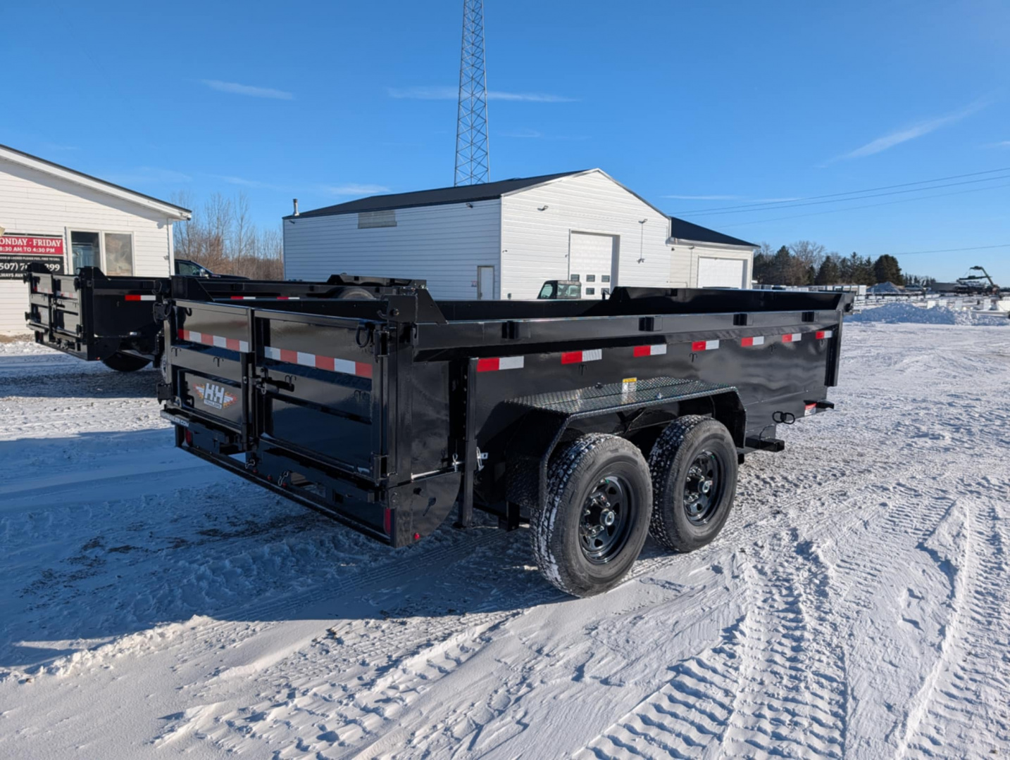 New 2026 H&H Trailers H8314DBW-B-140 Dump Trailer