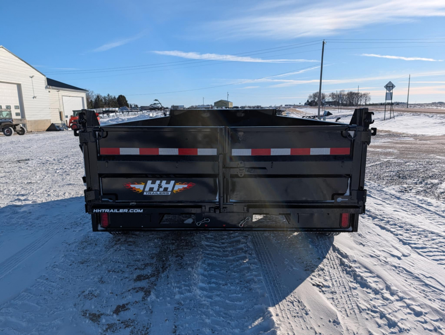 New 2026 H&H Trailers H8314DBW-B-140 Dump Trailer