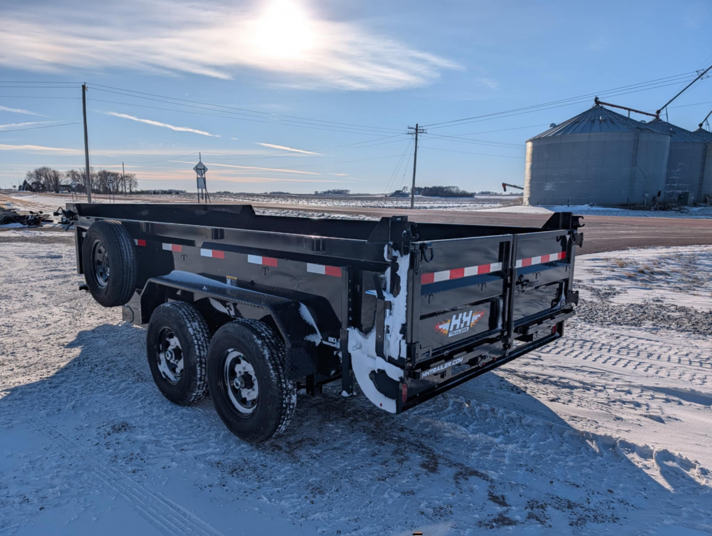 New 2026 H&H Trailers H8314DBW-B-140 Dump Trailer