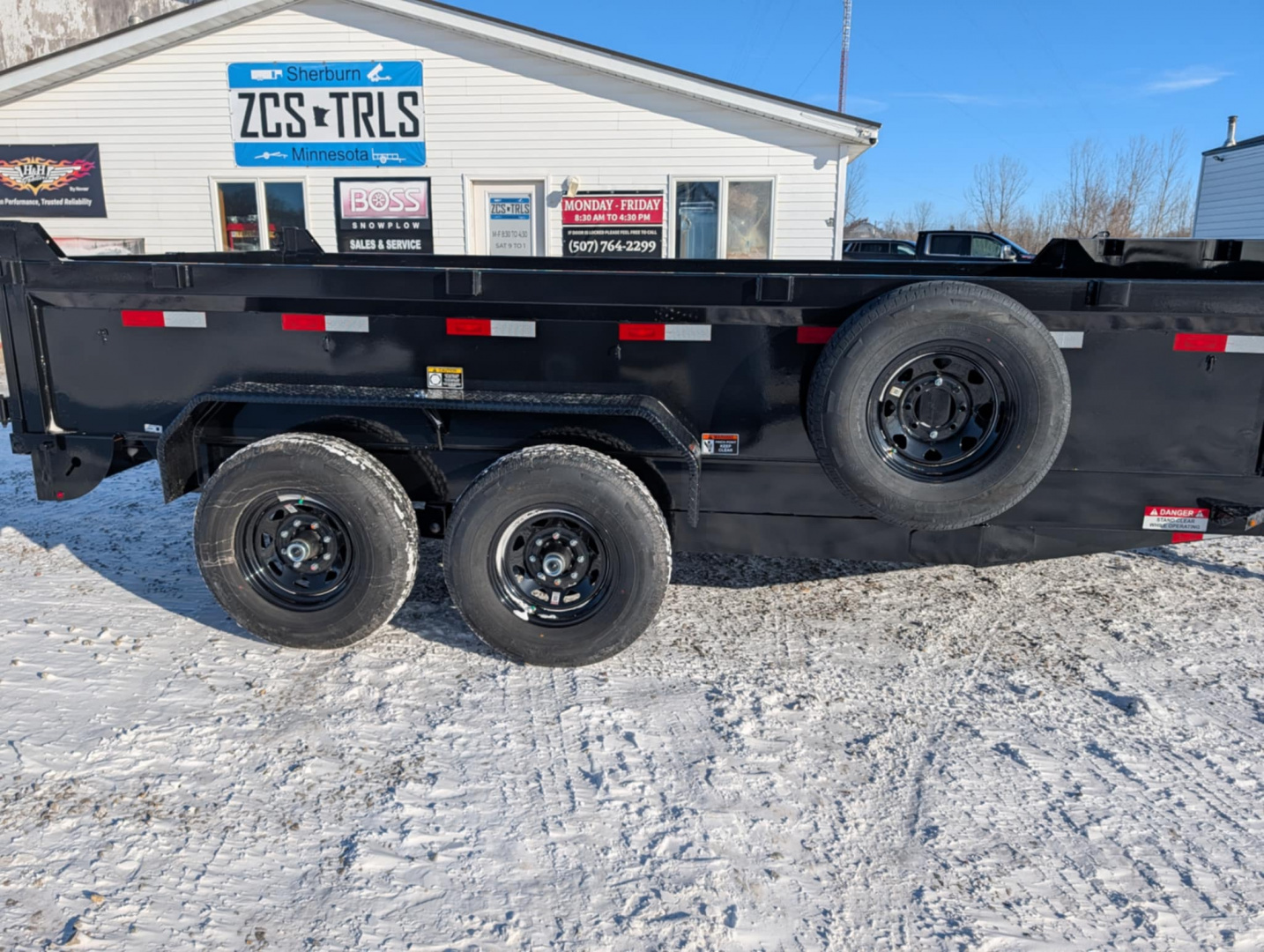 New 2026 H&H Trailers H8314DBW-B-140 Dump Trailer