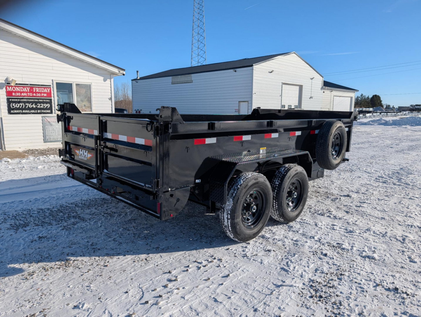 New 2026 H&H Trailers H8314DBW-B-140 Dump Trailer