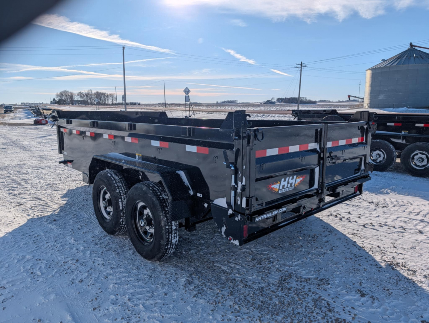 New 2026 H&H Trailers H8314DBW-B-140 Dump Trailer