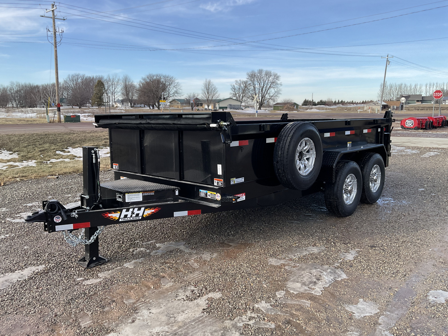New 2026 H&H Trailers H8314DBW-B-140 Dump Trailer