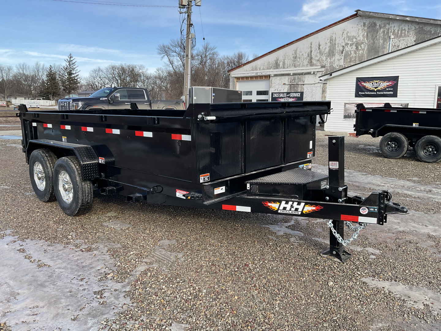 New 2026 H&H Trailers H8314DBW-B-140 Dump Trailer
