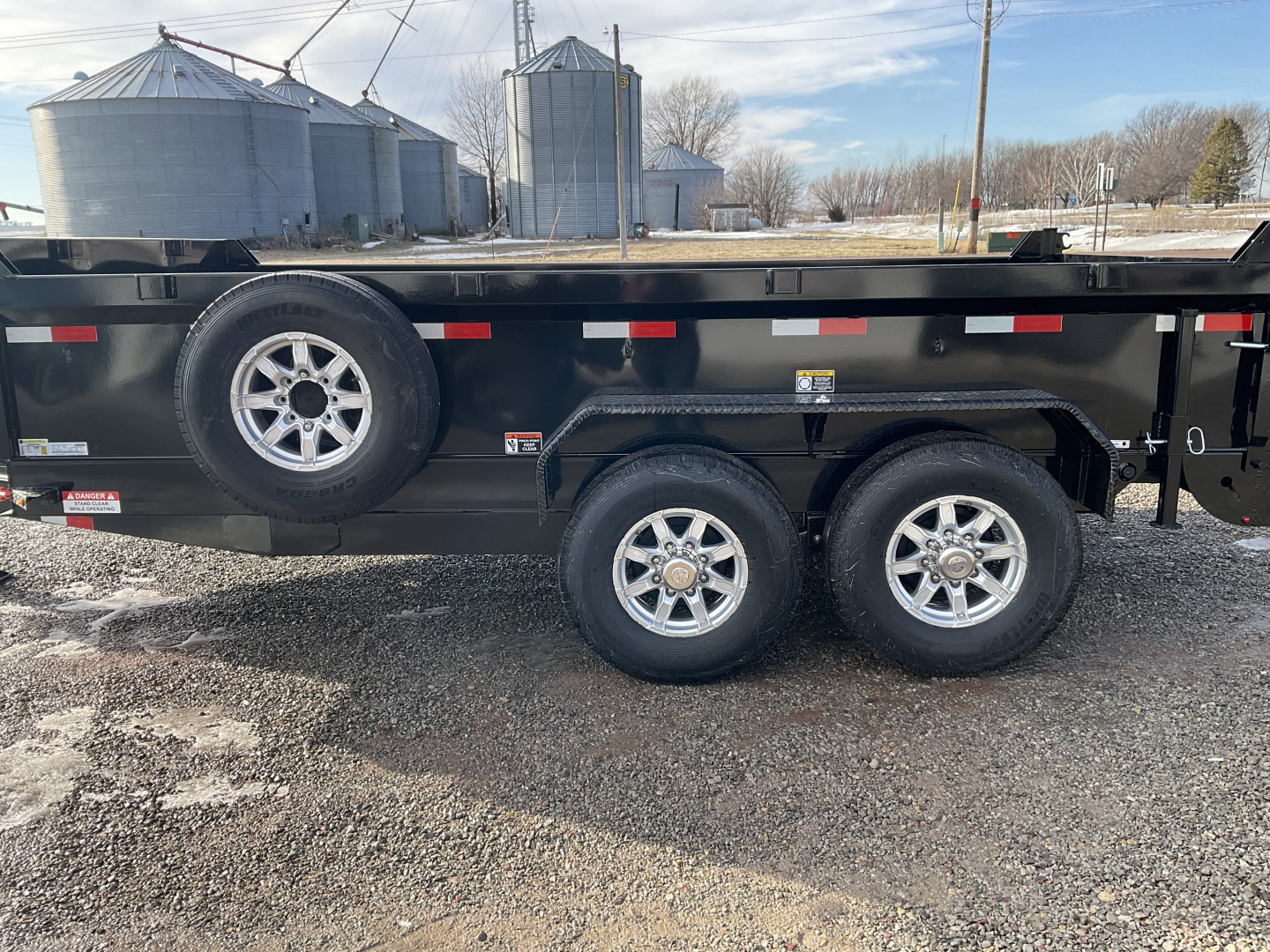 New 2026 H&H Trailers H8314DBW-B-140 Dump Trailer