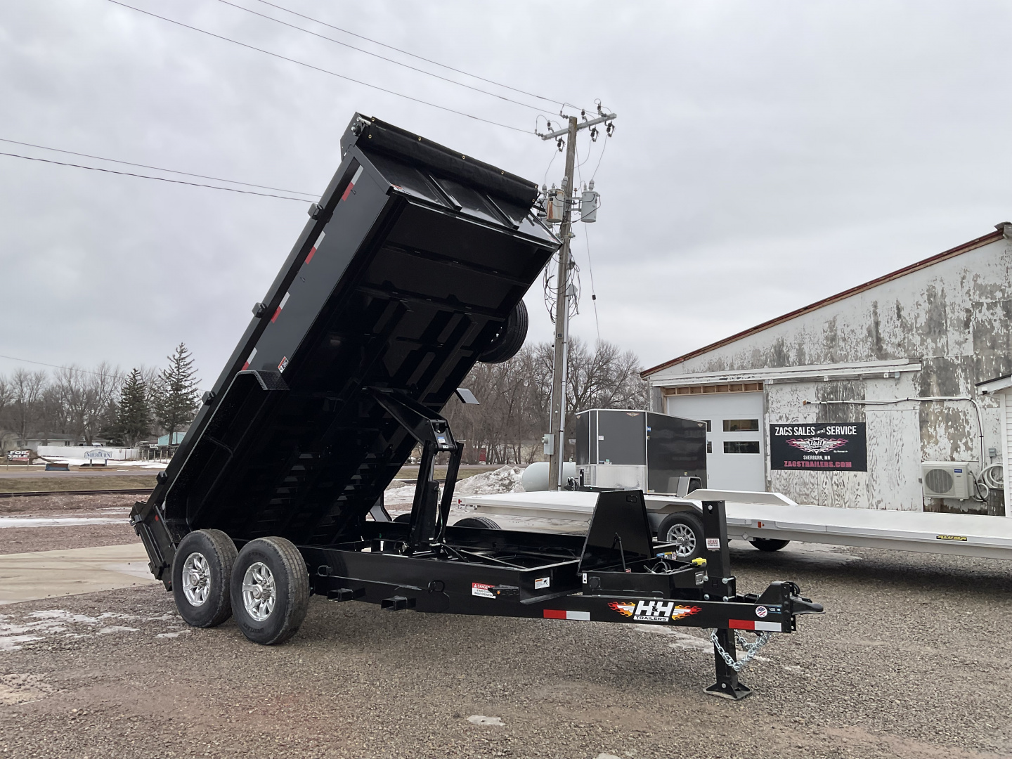 New 2026 H&H Trailers H8314DBW-B-140 Dump Trailer