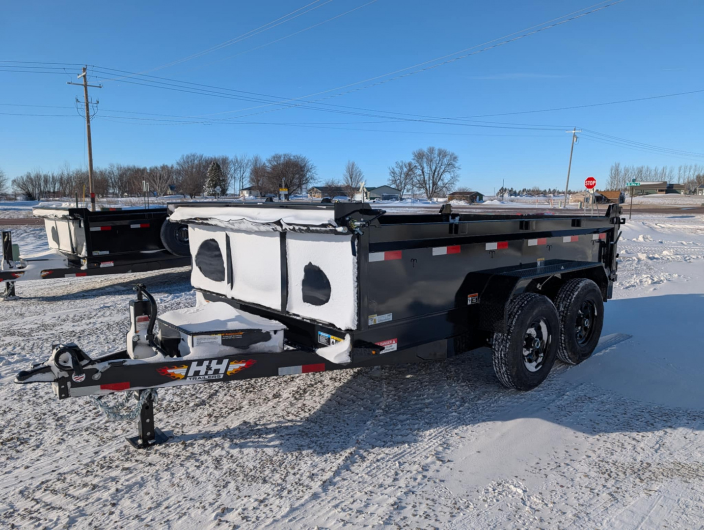 New 2026 H&H Trailers H8312DBW-B-140 Dump Trailer