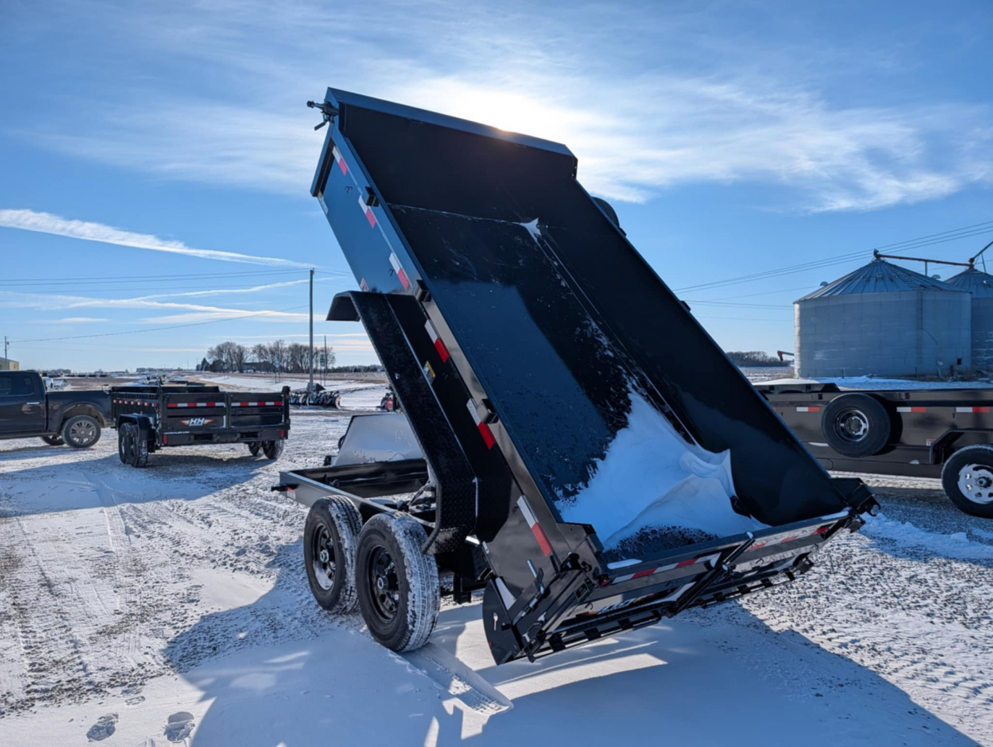 New 2026 H&H Trailers H8312DBW-B-140 Dump Trailer