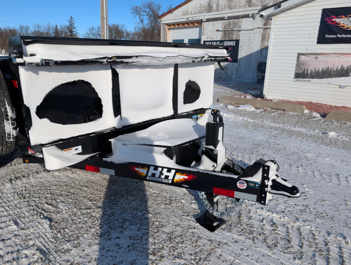 New 2026 H&H Trailers H8312DBW-B-140 Dump Trailer