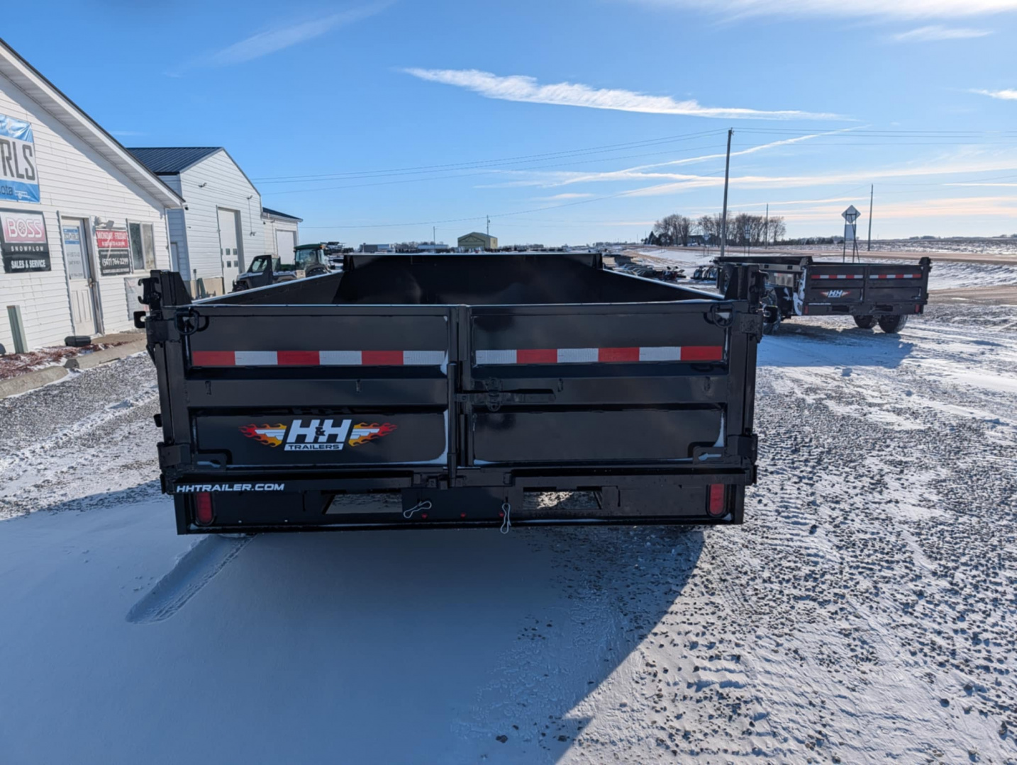 New 2026 H&H Trailers H8312DBW-B-140 Dump Trailer
