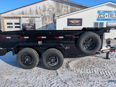 New 2026 H&H Trailers H8312DBW-B-140 Dump Trailer