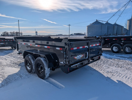 New 2026 H&H Trailers H8312DBW-B-140 Dump Trailer