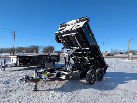 New 2026 H&H Trailers H8312DBW-B-140 Dump Trailer
