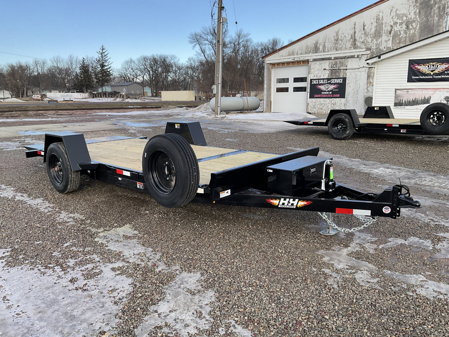 New 2026 H&H Trailers H7812+4GTL-100 Tilt Trailer