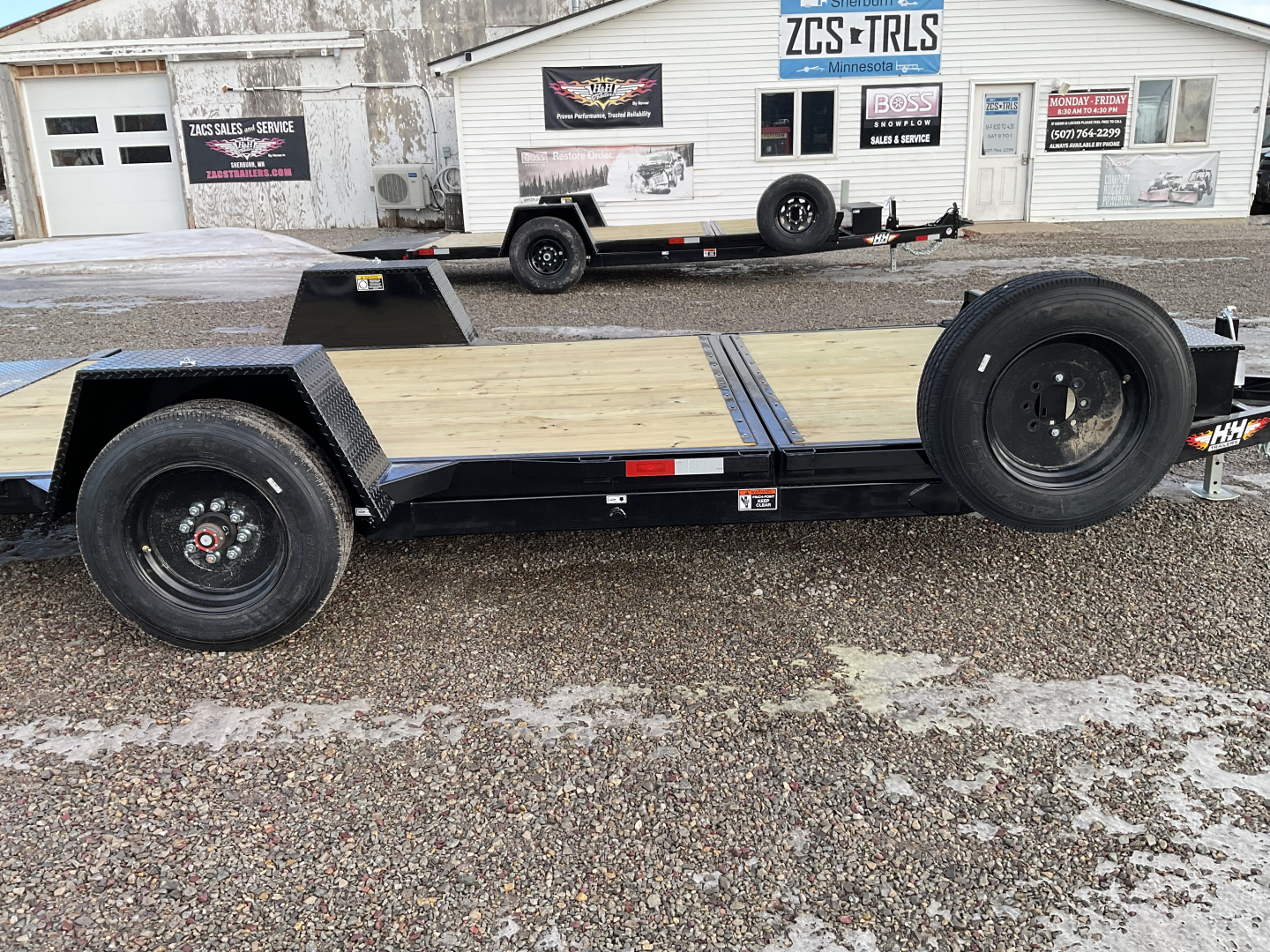 New 2026 H&H Trailers H7812+4GTL-100 Tilt Trailer